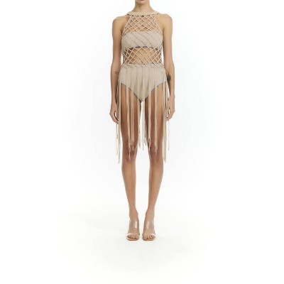 Women's Anamar Cover Up Macrame - NHall Resortwear