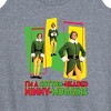Women's - ELF - Christmas Cotton Headed Ninny Muggins Graphic Racerback Tank - 2 of 4