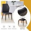 NicBex PU Dining Chairs Set of 4,Modern Kitchen Chairs with High Backrest and Metal Legs for Living Meeting Room,Bedroom - 4 of 4
