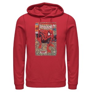 Mens Marvel Spider-Man Torment Comic Cover Lightweight Hoodie - 1 of 4