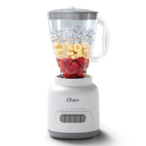 Oster Easy-to-Clean Blender with Dishwasher-Safe Glass Jar with a 20 oz.  Blend-n-Go Cup