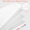 Belatt Lined Spiral Journal Notebook, A5 College Ruled Notebook for Journaling, Note-Taking, and Daily Planning, Durable Hardcover with Elegant Design - 2 of 4