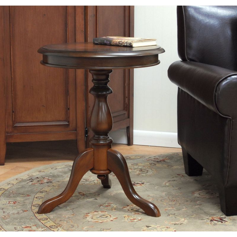 Paloma Side Table Chestnut - Carolina Chair &#38; Table, 4 of 5