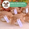 Unique Bargains Burlap Wired Edge Durable Thick Fabric Ribbons for DIY Crafts 1 Pc - 4 of 4