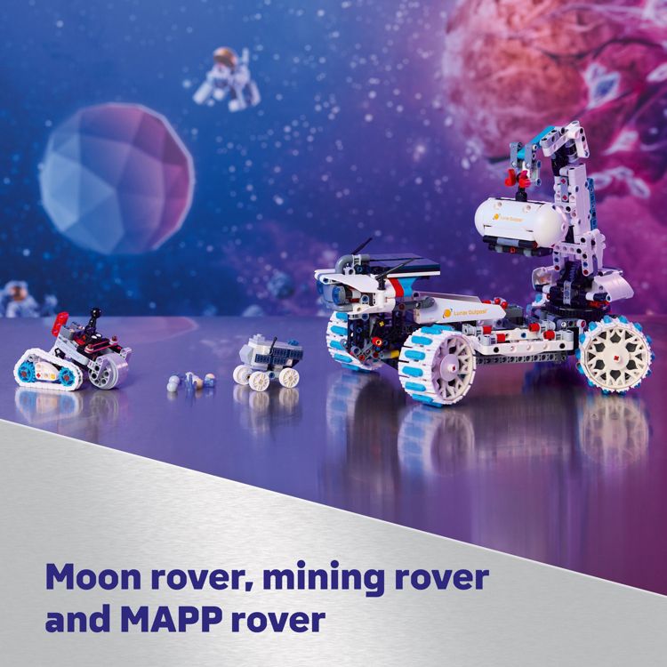 LEGO Technic Lunar Outpost Moon Rover Space Vehicle 42211, 3 of 7