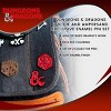 Just Funky Dungeons & Dragons D20 Die and Ampersand Exclusive Enamel Pin Set - 4 of 4