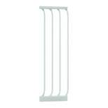 Bindaboo B1109 Baby Pet Safety Gate 10.5 Inch Wide Steel Gate Extension for Wide Doors, Stairs, Hallways, and Large Entryways, White, Set of 1