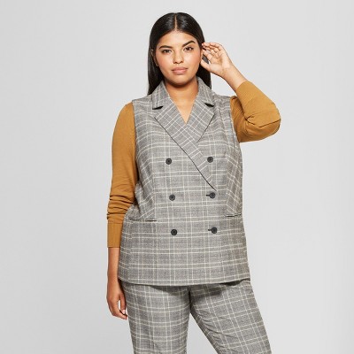 women's dress vests plus size