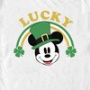 Men's Mickey & Friends Lucky Rainbow T-Shirt - 2 of 4