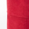 Vynxaria Michael 4-Foot Cylindrical Suede Bean Bag - Stylish Comfort for Any Space - 4 of 4
