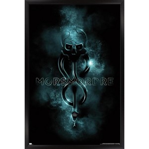 Trends International Harry Potter - Morsmordre Magic Framed Wall Poster Prints - 1 of 4