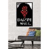 Trends International Star Wars: The Phantom Menace - Darth Maul Charcoal Framed Wall Poster Prints - 2 of 4