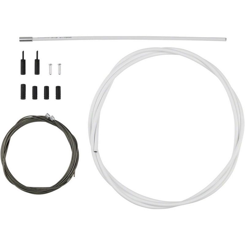 Shimano 105 R7000 OPTISLICK Shift Cable Set - White, 1 of 2