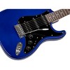 Monoprice Indio Cali Classic HSS Electric Guitar - Blue, With Gig Bag - 4 of 4