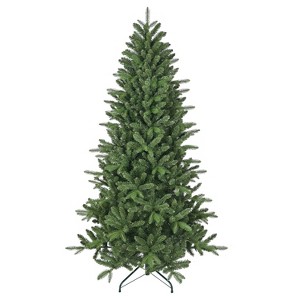 Cesicia 6FT Artificial Christmas Tree, PVC Full Branches, for Holiday Decoration - 1 of 4