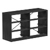 CAVINAS 5/6-Drawer Dresser,Modern Chest of Drawers with Metal Handles,Black Matte Finish Dressers for Living Room,Entryway,Floorstanding - 4 of 4