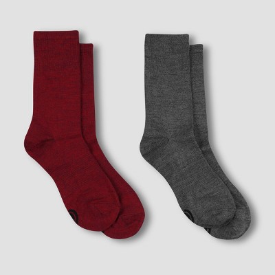 	Women's Lightweight Wool 2pk Outdoor Crew Socks - C9 Champion ® 