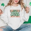 Simply Sage Market Women's Graphic Sweatshirt Let's Sham Rock Lightning Bolt - 2 of 3