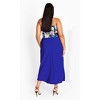Women's Plus Size Fallon Print Corset - blue illusion | CITY CHIC - 4 of 4