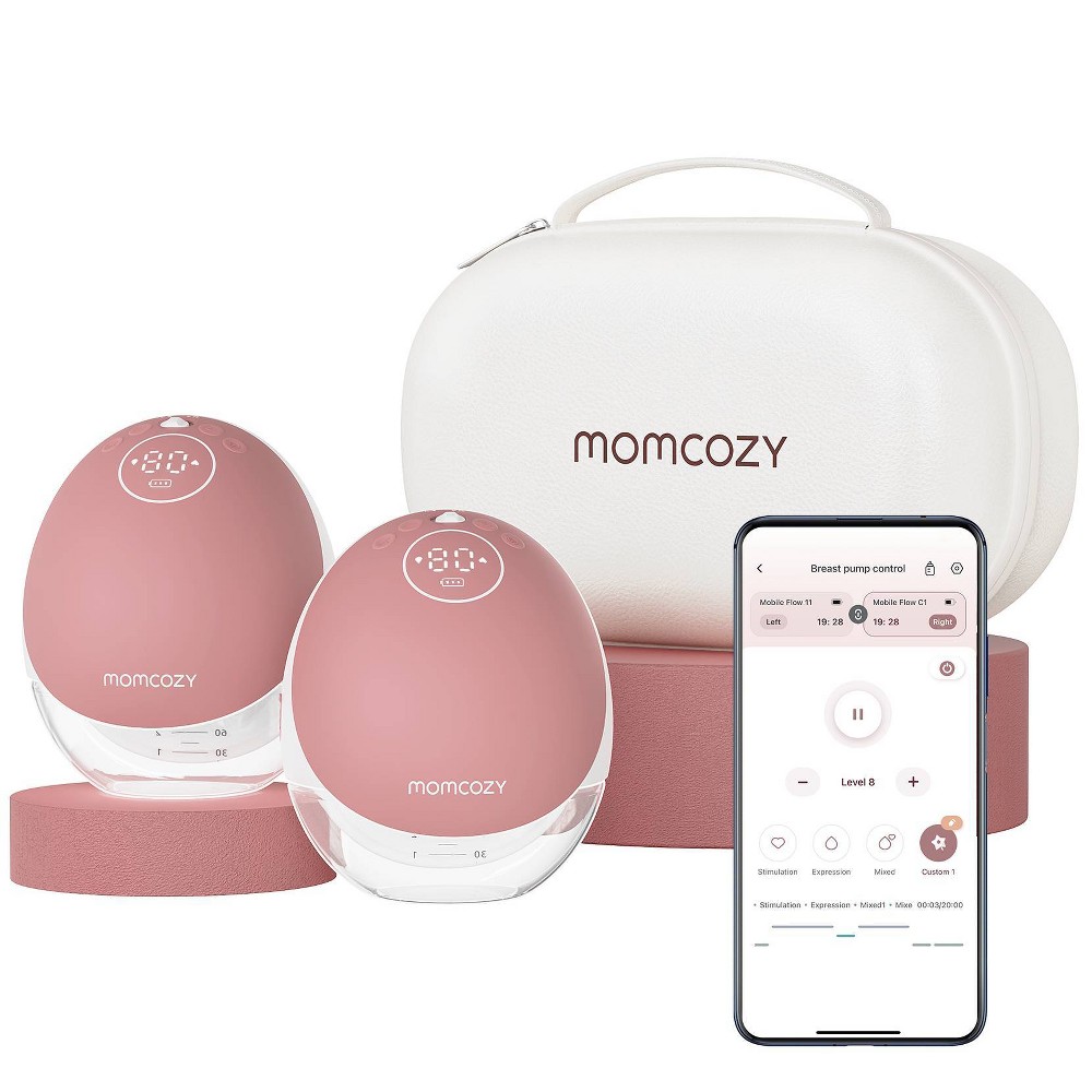 Photos - Breast Pump Momcozy M9 Hands-Free Wearable Electric  Set