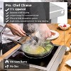 Induction Cooktop 1800W, 8 Power and 8 Temperature, Stove Hob with 10H Timer, Residual Heat Indicator,Induction Stove with 7-blade Cooling Fan - 2 of 4