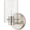 Livex Lighting Munich 1 - Light Sconce in  Brushed Nickel - image 3 of 3