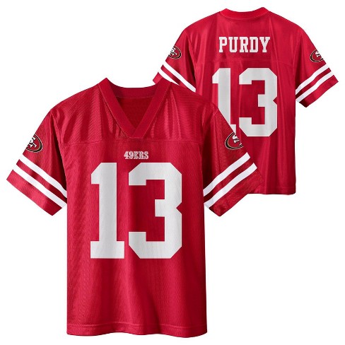 Nfl San Francisco 49ers Boys Short Sleeve Brock Purdy Jersey Target