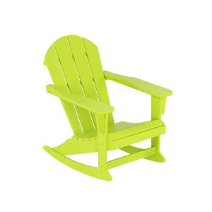 WestinTrends  Outdoor Patio Porch Rocking Adirondack Chair - 1 of 4