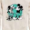 Boys' - Disney - Mickey And Minnie Mouse Graphic Long Sleeve Fleece Sweatshirt - 2 of 4