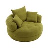 Anybear Chenille Sponge Single Sofa, Fluffy Modern Sleeper Chair for Living room, Bedroom, No Assembly Required - 2 of 4
