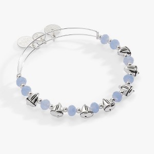 Alex and Ani Sailboat Beaded Bangle Bracelet - 1 of 4