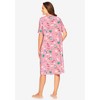 Dreams & Co. Plus Size Print Sleepshirt - 3 of 4