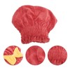 Unique Bargains Water-absorbent Bow Hair Drying Towel 1 Pc - 3 of 4