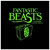 Fantastic Beasts Neon Green Newt Scamander Suitcase Black T-shirt Toddler Boy to Youth Boy - 2 of 3