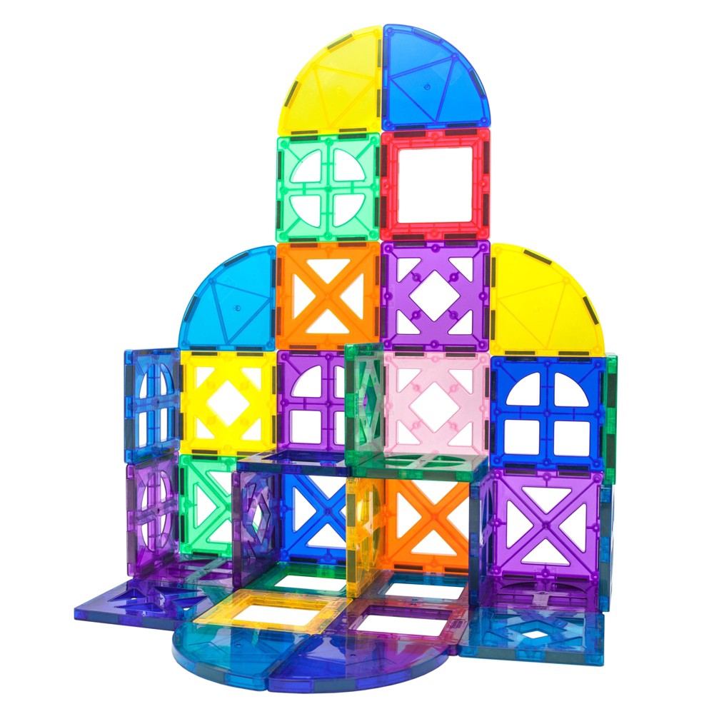 Photos - Construction Toy Picasso Tiles Magnetic Tile 36pc Building Set