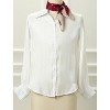 INSPIRE CHIC Women's Polka Dot Square Neckerchief Headband 27.56*27.56 inches(L*W) - 2 of 4