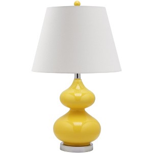 Eva Double Gourd Table Lamp - 24 Inch Height - LIT4086 - Safavieh - 1 of 4
