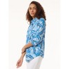 Jones New York Button Front Tropical Shirt - M - 2 of 3