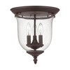 Livex Lighting Legacy 3 - Light Flush Mount in  Bronze - 4 of 4