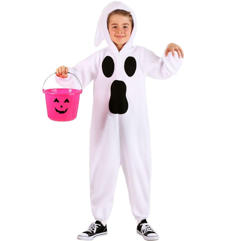 HalloweenCostumes.com Kid's Ghastly Ghost Costume, 3 of 7