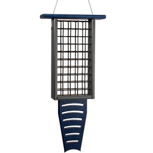JCS Wildlife Recycled Suet Feeder w/ Tail Prop - 1 of 4