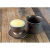 Butter Bell® Crock - Matte Bronze Reactive Glaze Ceramic Butter Keeper, One-of-a-Kind Butter Dish for Spreadable Butter Without Refrigeration - 2 of 4