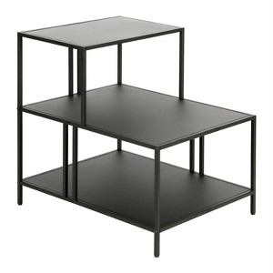 Gunmetal Gray Side Table - Henn&Hart - 1 of 4