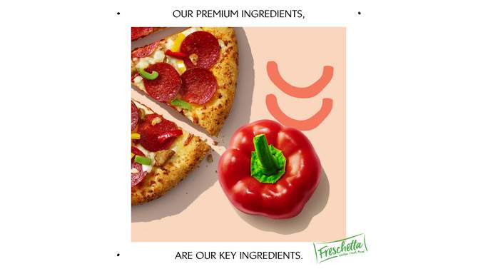 Freschetta Brick Oven Pizza Pepperoni and Italian Style Cheese - 22.7oz, 2 of 11, play video