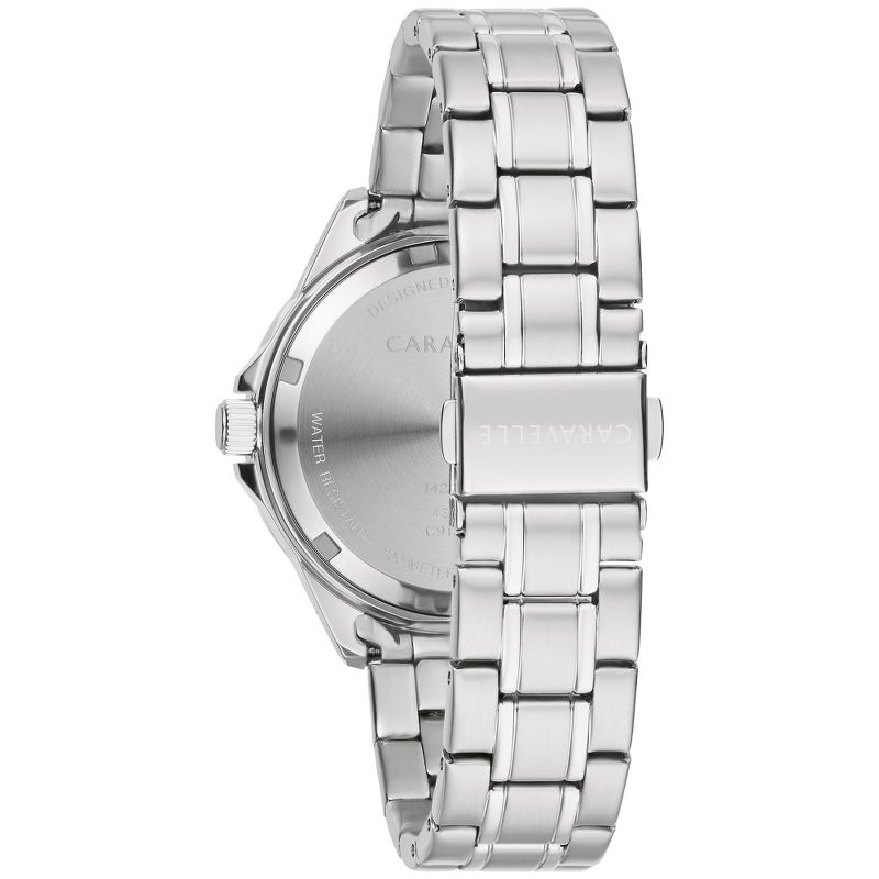 Caravelle designed by Bulova Ladies' Sport Aqualuxx 3-Hand Date Quartz Watch, Crystals, 4 of 6