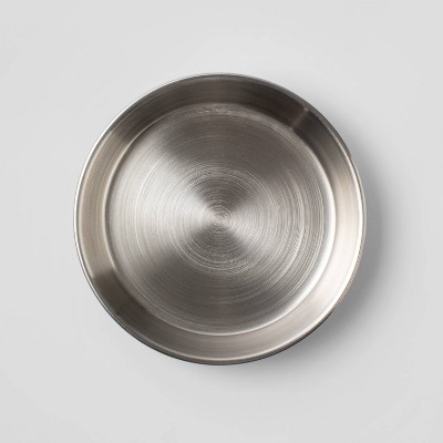 Matte Stainless Steel Cat &#38; Dog Dish Bowl - Silver - 13.2oz - Boots &#38; Barkley&#8482;