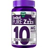 ZzzQuil PURE Zzzs, Advanced 10mg Melatonin Gummies, Sleep Aid, Berry Flavored, with Chamomile & Lavender, F, 60ct - 4 of 4