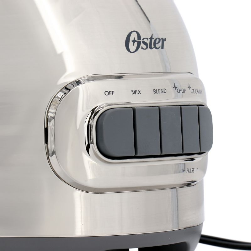 Oster 3-in-1 Kitchen System 700 Watt Blender with Blend-N-Go Cup in Chrome, 3 of 7