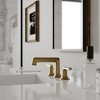 BWE 8 in. Widespread Double Handle Bathroom Faucet 3-Holes Vanity Sink Water-Saving With Metal Drain - 4 of 4