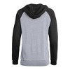 MLB Arizona Diamondbacks Women's Lightweight Bi-Blend Hooded T-Shirt - image 2 of 2